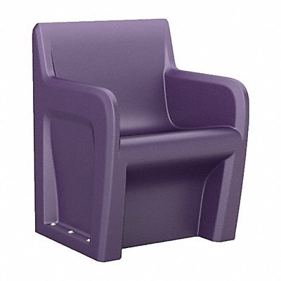 Sentinel Arm Chair Floor Mount Indigo