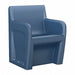 Arm Chair Floor Mount Midnight Blue