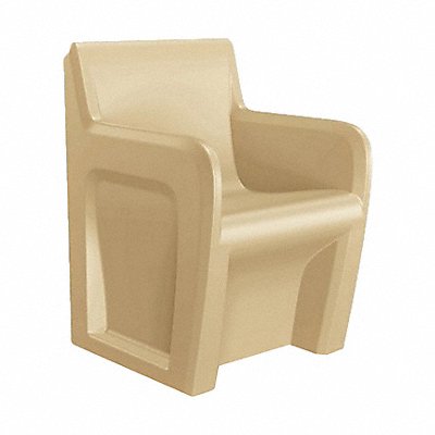 Sentinel Arm Chair Floor Mount Sand