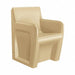 Arm Chair Floor Mount Sand w/Door