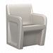 Arm Chair Floor Mount Stone Gray w/Door