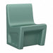 Sentinel Armless Chair Floor Mount Aqua