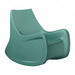 Radial Rocker Arm Chair Aqua