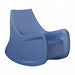 Radial Rocker Arm Chair Midnight Blue