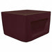 Endurance End Table Burgundy w/Sand Door