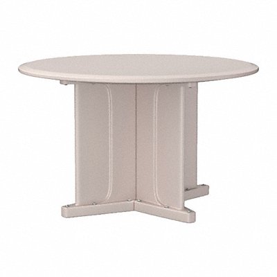 Endurance Table 48 Round Stone Gray