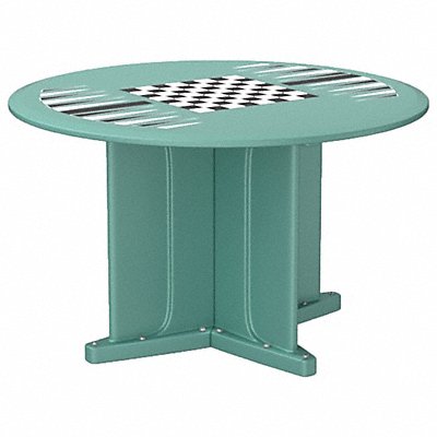 Endurance Table 48 Round Aqua Game Top