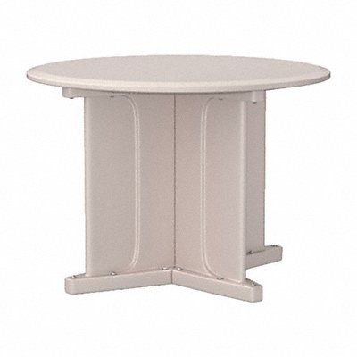 Endurance Table 42 Round Stone Gray