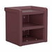 Endurance Night Stand Burgandy