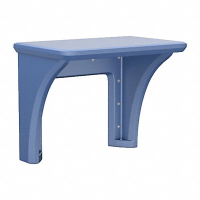 Desk Plastic Wall Mount Midnight Blue