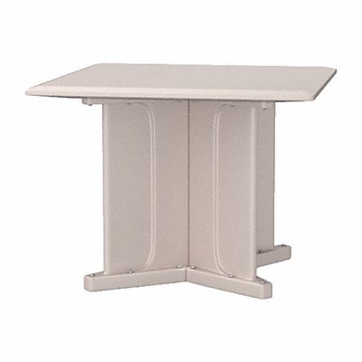 Endurance Table 42 Square Stone Gray