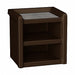 Night Stand Plastic Laminate Top Brown