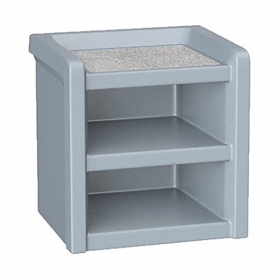 Night Stand Plastic Laminate Top Gray