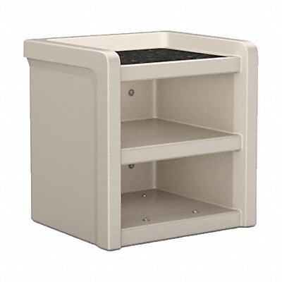 Night Stand Plastic Laminate Top Gray