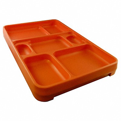 Rock Tray 14 1/4 in L Orange PK10