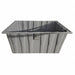 Master Box Gray 3.0 cu ft Volume Cap.