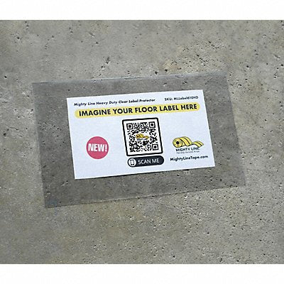 Floor Label Cover PK50