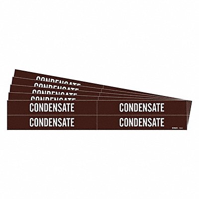 Pipe Markers Adhesive Condensate PK5