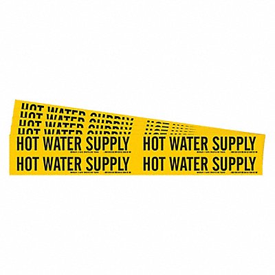 Pipe Markers Hot Water Supply PK5