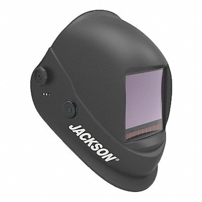 Welding Helmet Black Clear Lens