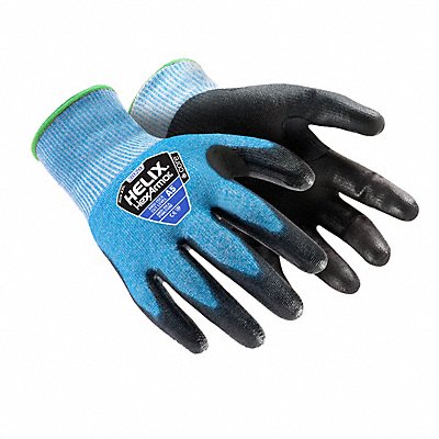 Safety Gloves Knit A5 XS Black/Blue PR