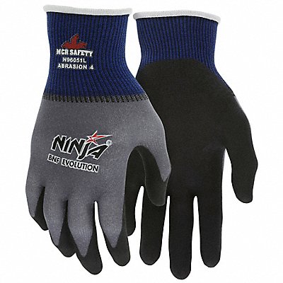 Gloves Gray S PK12