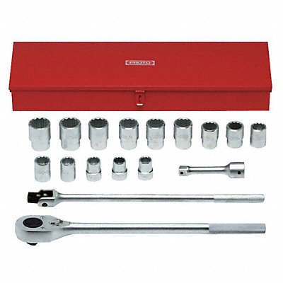 Socket Set Chrome 1 in Drive Size