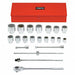 Socket Set Chrome 1 in Drive Size