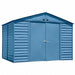 Shed Blue Gray Assembled