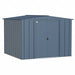 Shed Blue Gray Assembled