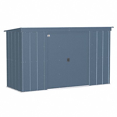 Shed Blue Gray Assembled