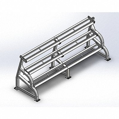 Weight Rack 111 in 34 3/4 in 43 1/4 in