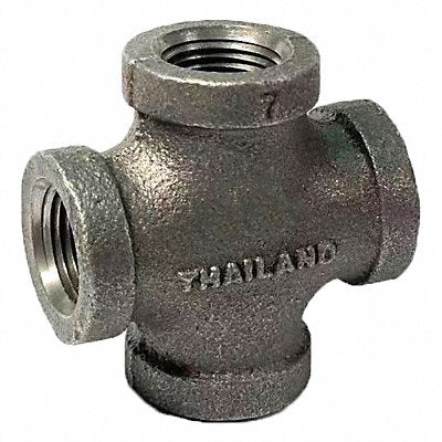 Cross Black Malleable Iron 150 3/8 In.