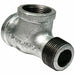 Street Tee Galvanized MI 150 1 in NPT