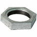 Hex Locknut 1-1/4 In NPT Galv