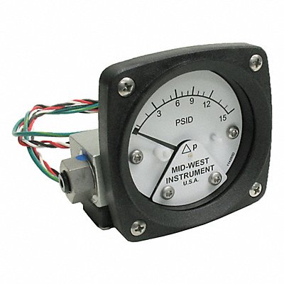 Differential Pressure Gauge and Switch