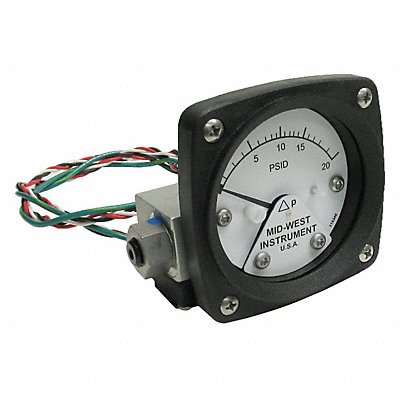 Differential Pressure Gauge and Switch