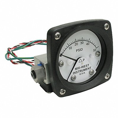 Differential Pressure Gauge and Switch