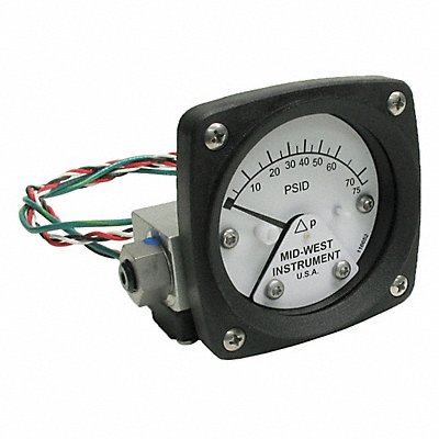 Differential Pressure Gauge and Switch