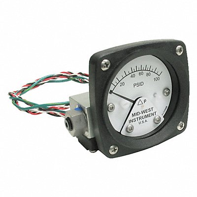 Differential Pressure Gauge and Switch