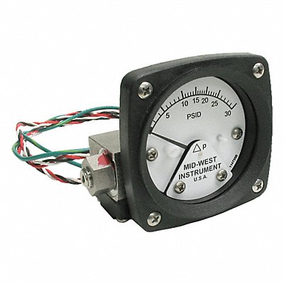 K4584 Differential Pressure Gauge and Switch