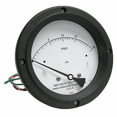 K4585 Differential Pressure Gauge and Switch