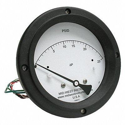 K4585 Differential Pressure Gauge and Switch