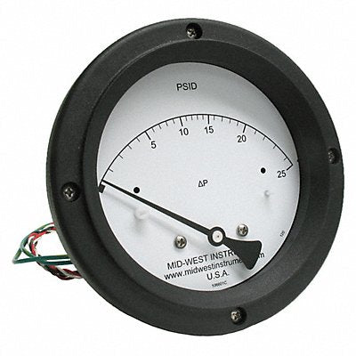 K4586 Differential Pressure Gauge and Switch