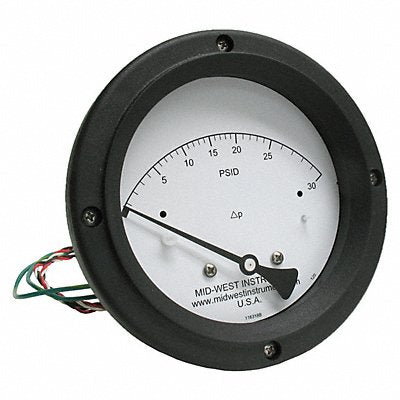 K4586 Differential Pressure Gauge and Switch