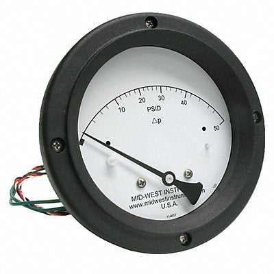 K4586 Differential Pressure Gauge and Switch