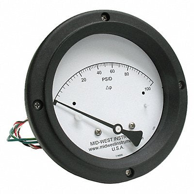 K4586 Differential Pressure Gauge and Switch