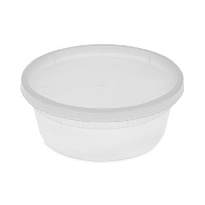 CONTAINER,DELI,W/LID,8OZ