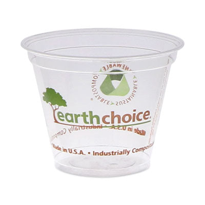 CUP,9OZ,EARTH CHOICE,CLR