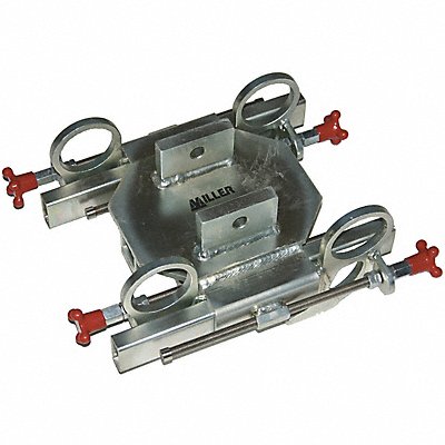 Portable I-Beam clamping base Aluminum